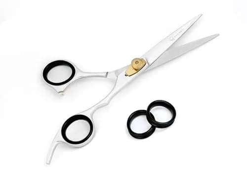 RUVANTI Professional Hair Cutting Scissors & Thinning Shears Kit | 6.5 Inch Japanese Stainless Steel Set (2-Piece) thumbnail 9