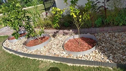 CeilingConnex Corrugated Garden Edging 6" Tall x 10' Long | Rustic Metal Landscape Border thumbnail 7