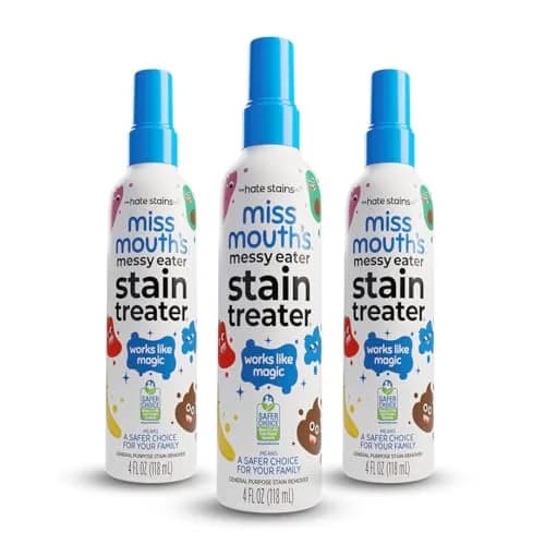 Miss Mouth's Messy Eater Stain Treater Spray - 4oz 3 Pack | Fast-Acting Baby & Toddler Stain Remover thumbnail 1
