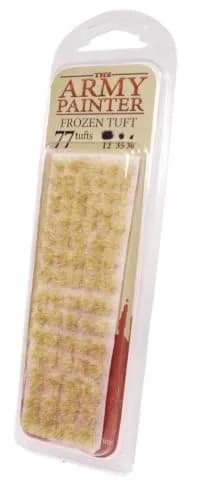 The Army Painter Battlefield Tufts - Frozen Tuft, 77 Pcs, 3 Sizes | Model Scenery & Diorama Supplies thumbnail 1