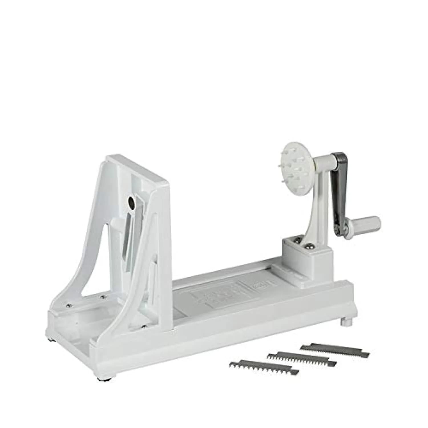 Benriner Japanese Mandolin Vegetable Slicer | Ultra-Sharp Steel Blades, Adjustable Thickness, 31.5cm — White