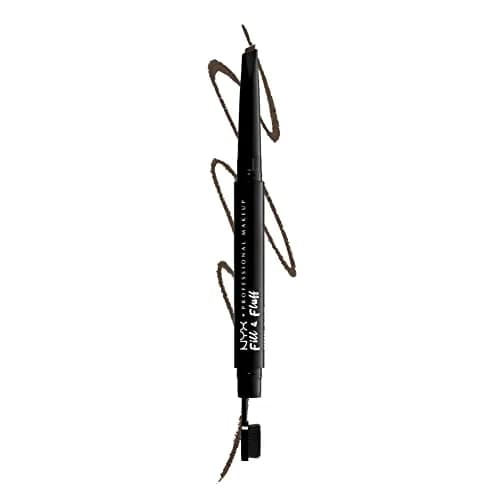 NYX PROFESSIONAL MAKEUP Fill & Fluff Eyebrow Pomade Pencil, Ash Brown | Dual-Ended Micro Paddle & Teardrop Tip for Precise, Buildable Brows thumbnail 1