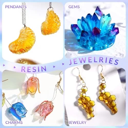 LET'S RESIN Epoxy Resin Dye 15 Colors (10ml/bottle) | Translucent Liquid Pigment for Resin Art & Jewelry Making thumbnail 7