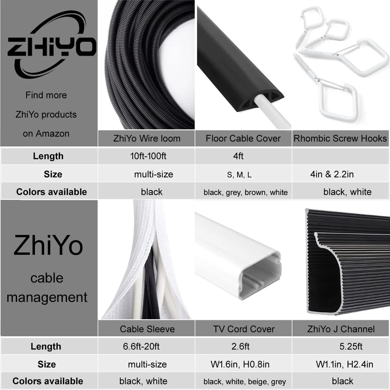 ZhiYo 50 FT 1/2" Wire Loom Split Tubing | High-Temperature Auto Wire Conduit thumbnail 6