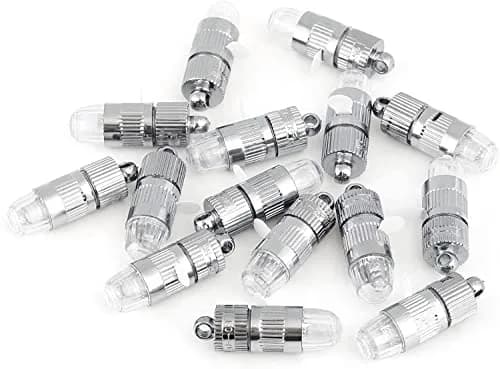 LIHAO 15x Battery Operated Mini LED Lights Warm White | 1.2cm (0.47in) Diameter, 3.5cm (1.38in) Length thumbnail 5