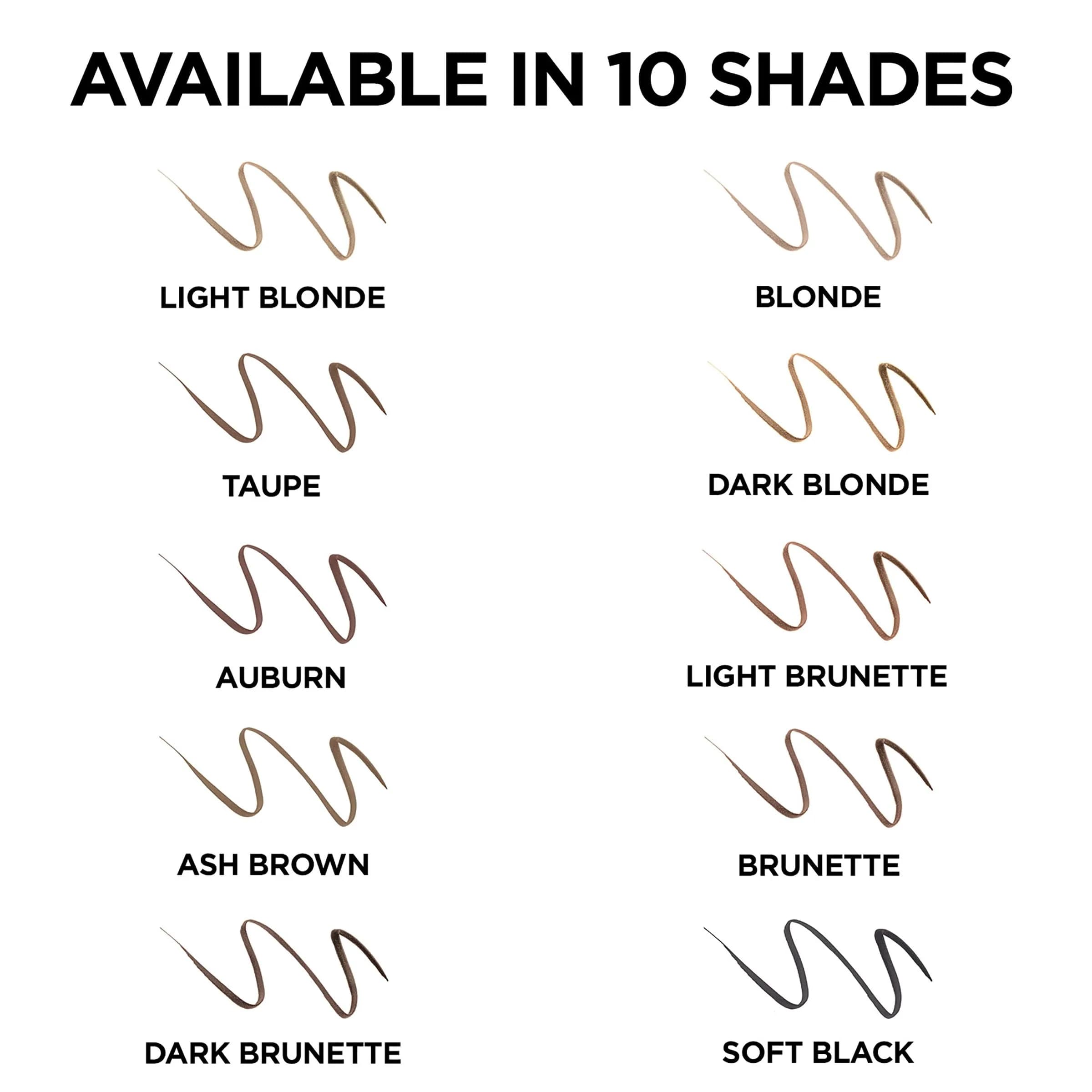 L'Oreal Paris Brow Stylist Definer Waterproof Eyebrow Pencil, Blonde, 0.003 oz (Pack of 2) | Ultra-Fine Mechanical Pencil - view 6