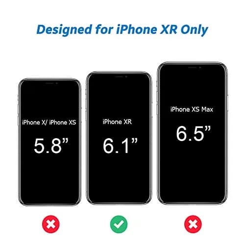 Hython Compatible with iPhone XR Case, Heavy Duty Full-Body Defender 6.1-Inch | Glitter Sparkle Shockproof Cover thumbnail 7
