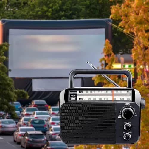 Retekess TR604 AM FM Radio Portable Plug-in Wall Black | Simple Operation for Elders thumbnail 8