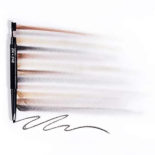 NYX PROFESSIONAL MAKEUP Fill & Fluff Eyebrow Pomade Pencil, Espresso | Dual-Ended Micro Paddle Brush & Precise Teardrop Tip thumbnail 8