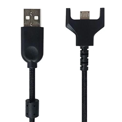 HUYUN USB Charging Cable Replacement for Logitech G403 G900 G903 G703 G PRO G Pro x Superlight Wireless Mouse | Durable 2m Tangle-Free thumbnail 1