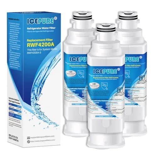 ICEPURE RWF4200A Refrigerator Water Filter 3 Pack | NSF/ANSI Certified for Samsung HAF-QIN/EXP thumbnail 1