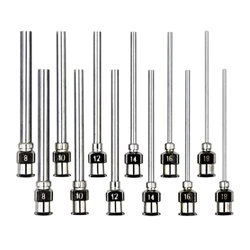 Auerllcy 12 Pack Blunt Tip Dispensing Needles Set 50mm (1.97 in) | Luer Lock 8G-18G Assortment thumbnail 1