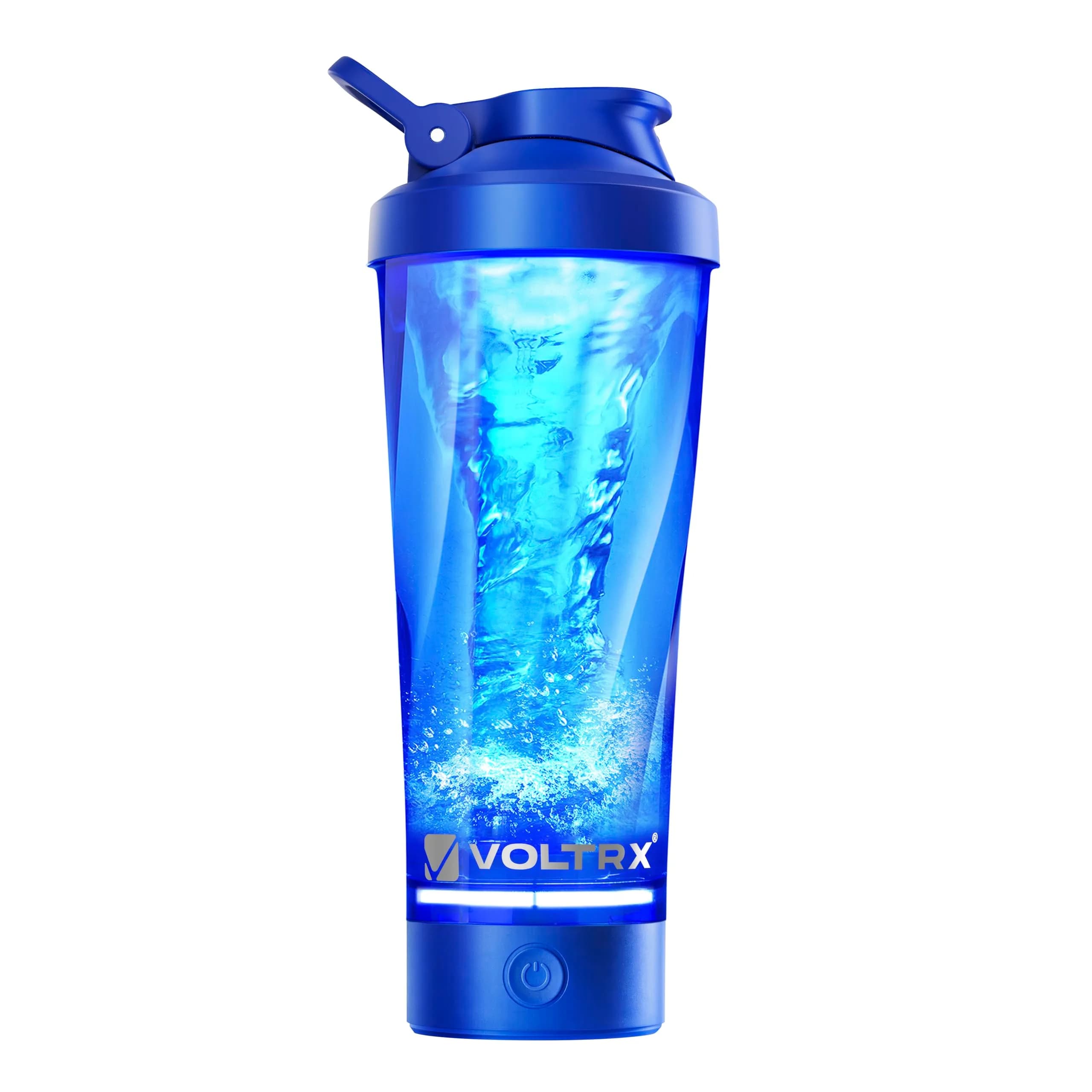 VOLTRX Premium Electric Protein Shaker Bottle 600ml (20 fl oz) | Vortex Portable Mixer Cup with USB Rechargeable Battery - main product image