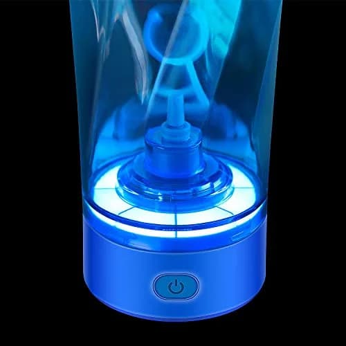 VOLTRX Premium Electric Protein Shaker Bottle 600ml (20 fl oz) | Vortex Portable Mixer Cup with USB Rechargeable Battery thumbnail 4