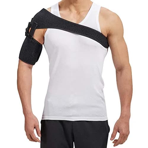 ACKEIVTO Shoulder Belt Support Arm Sling for Stroke & Dislocation | Adjustable Right/Left | Unisex thumbnail 2
