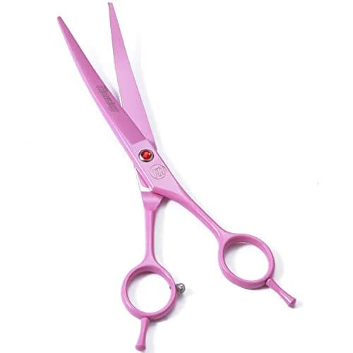 Moontay 7" Professional Dog Grooming Scissors Set of 5 with Pet Comb & Bag | Sharp, Ergonomic & Hand Forged thumbnail 2