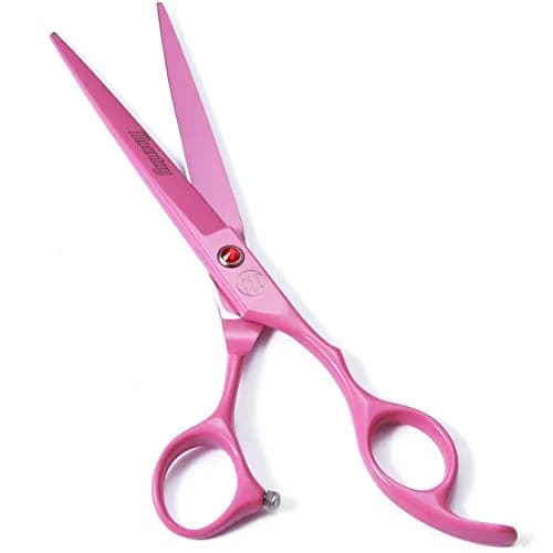 Moontay 7" Professional Dog Grooming Scissors Set of 5 with Pet Comb & Bag | Sharp, Ergonomic & Hand Forged thumbnail 3