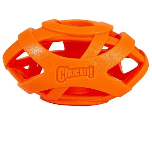 Chuckit! Air Fetch Football Dog Toy, Orange | Breathable, Buoyant & Suitable for All Breeds thumbnail 4