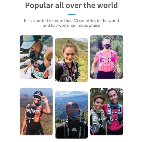 AONIJIE Hydration Vest Pack 5L (156 g / 5.5 oz) | Lightweight Running Backpack with 9 Pockets & 1.5L Bladder Compatibility thumbnail 9