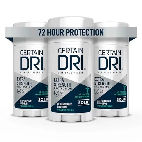 Certain Dri Extra Strength Clinical Antiperspirant Stick 156 g (5.1 oz) | 72-Hour Sweat & Odor Protection thumbnail 1