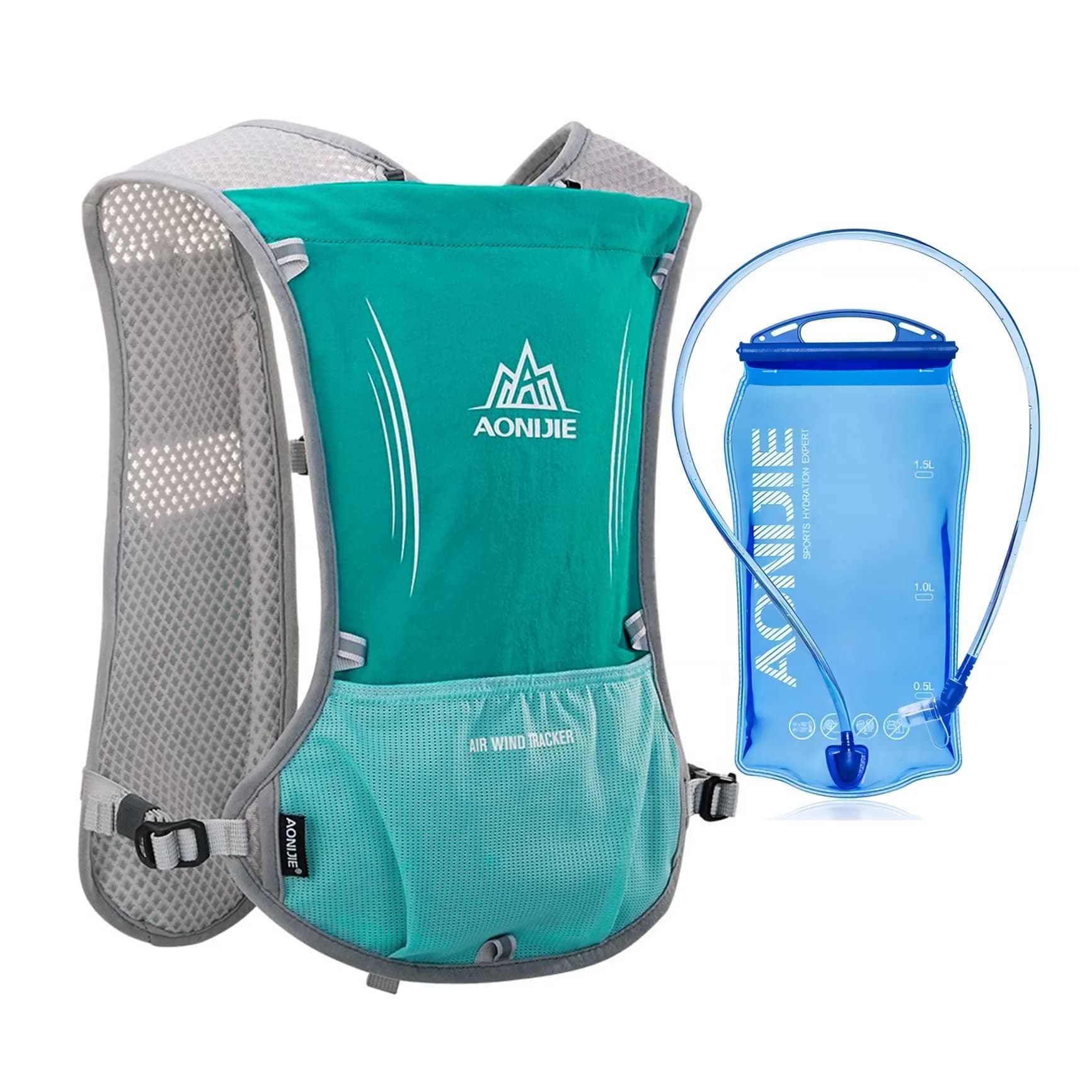 AONIJIE Hydration Vest Pack Backpack 5L (1.5L Bladder Included) | Lightweight Running Gear for Men & Women - view 2