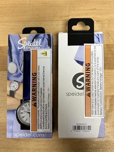 Speidel Water Resistant Scrub Watch 38mm | Easy Read, Unisex Silicone Band, Royal Blue thumbnail 9