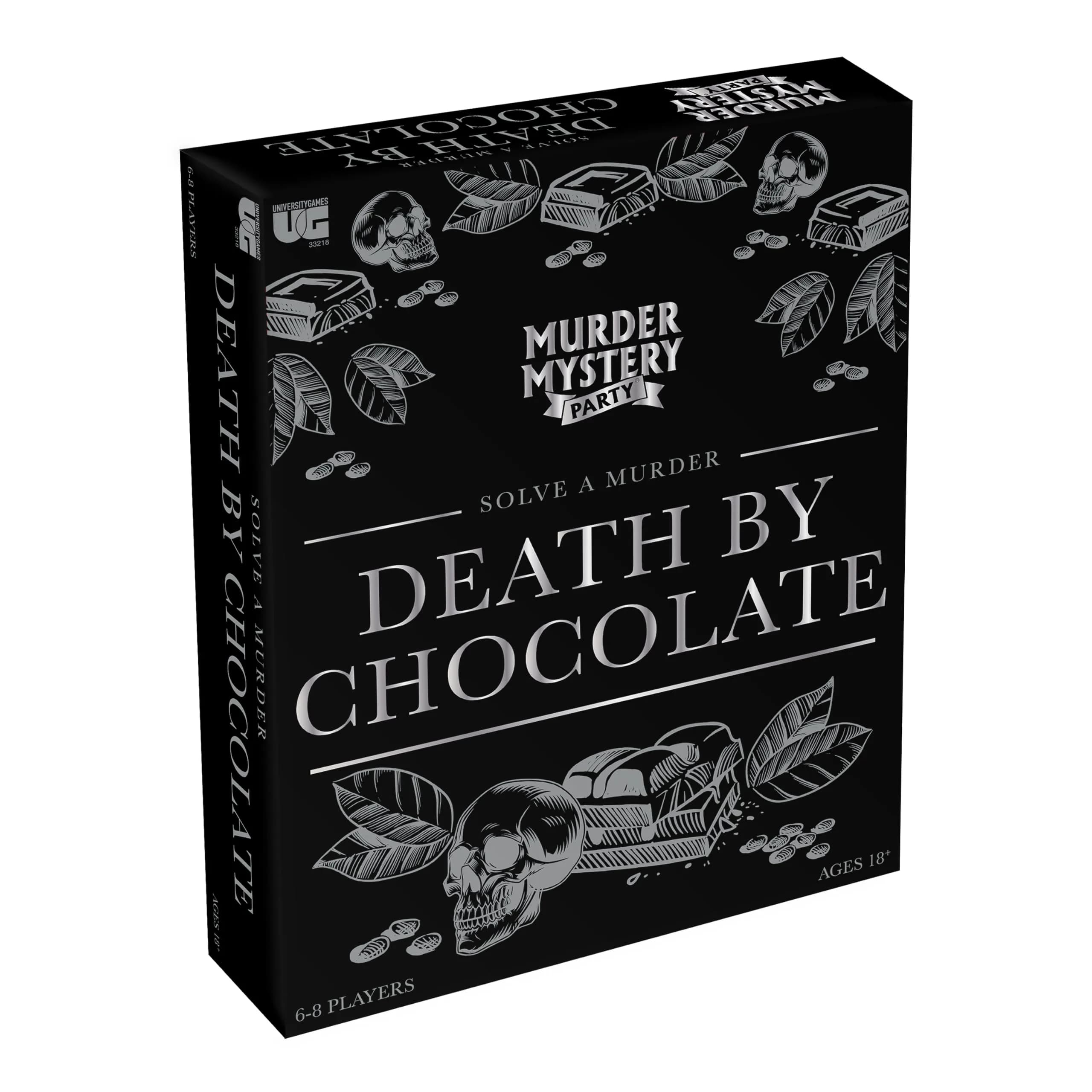 Murder Mystery Party A Murder on the Grill Game, 6-8 Players, 18+ | Interactive Dinner Party Game for Adults — Death by Chocolate