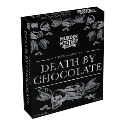 Murder Mystery Party Death by Chocolate Game, 6-8 Players, Ages 18+ | Interactive Dinner Party Game thumbnail 1