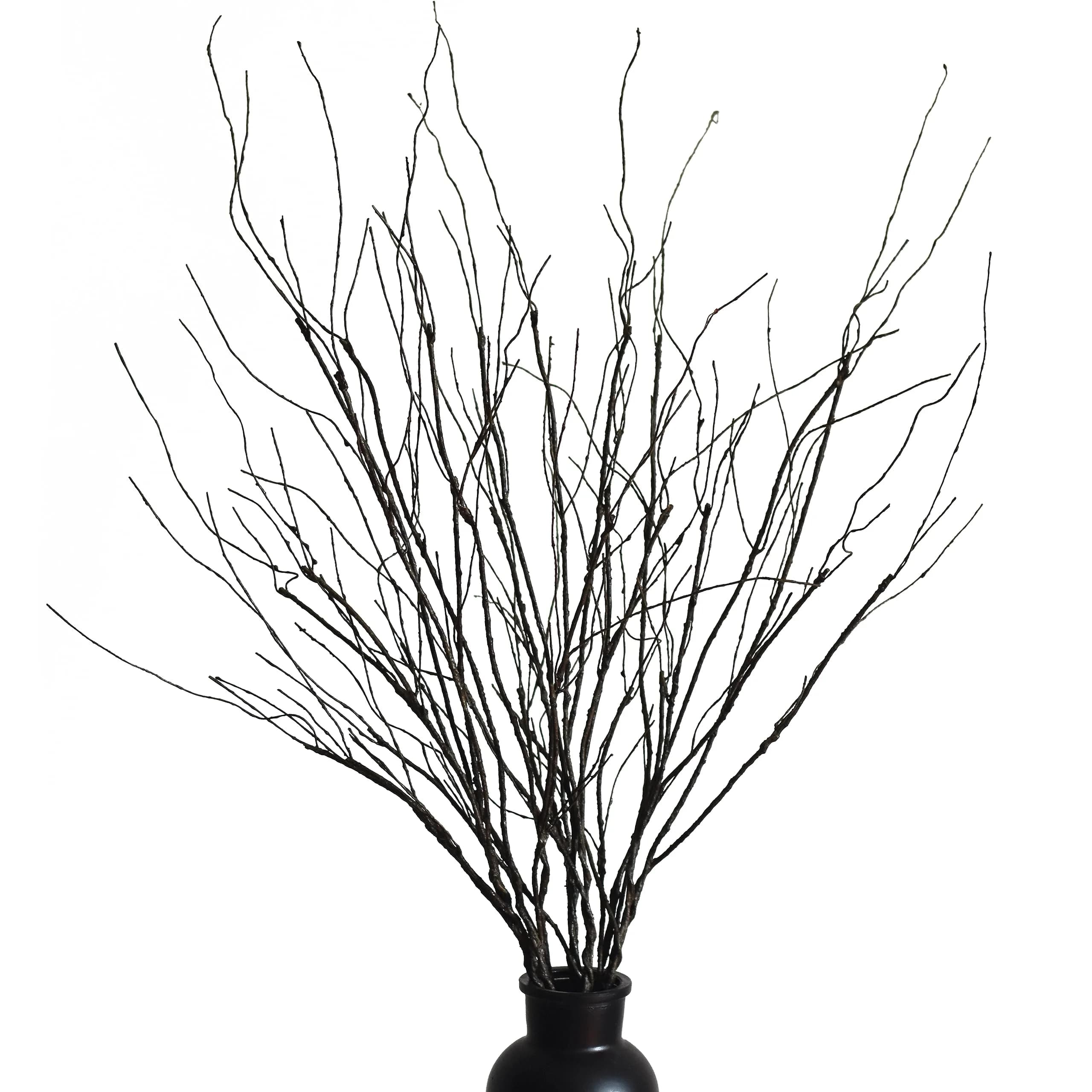 MISSWARM Artificial Curly Willow Branches 78cm (30.7in) | 10 Pcs Lifelike Bendable Stems for Home Decor - main product image