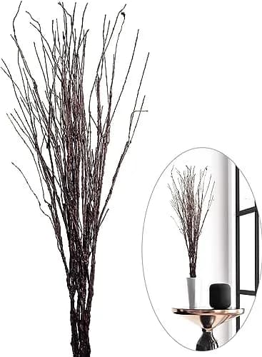 MISSWARM Artificial Curly Willow Branches 78cm (30.7in) | 10 Pcs Lifelike Bendable Stems for Home Decor thumbnail 4