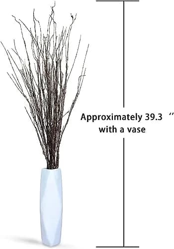 MISSWARM Artificial Curly Willow Branches 78cm (30.7in) | 10 Pcs Lifelike Bendable Stems for Home Decor thumbnail 5