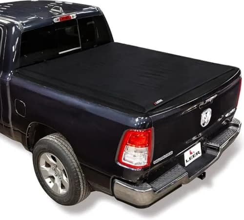 LEER SR250 Soft Rolling Truck Bed Tonneau Cover 5'7" | Weatherproof, Easy Install, Limited Lifetime Warranty thumbnail 1