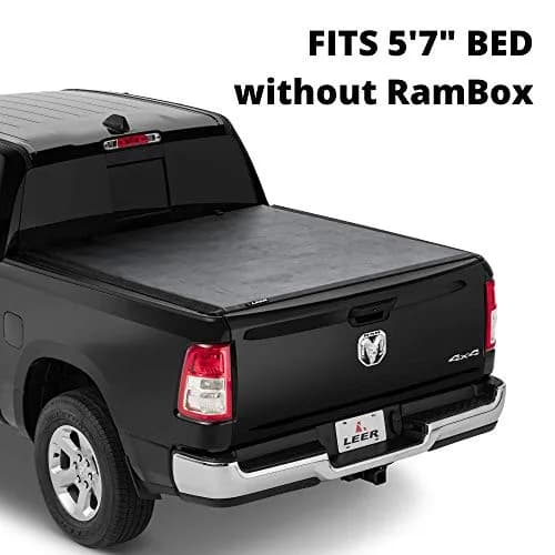 LEER SR250 Soft Rolling Truck Bed Tonneau Cover 5'7" | Weatherproof, Easy Install, Limited Lifetime Warranty thumbnail 2