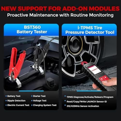 LAUNCH VEHICLE_SCAN_TOOL CRP123I V3.0 Elite,7 Resets Car Scanner, Lifetime Update | Advanced Diagnostic for Cars thumbnail 7