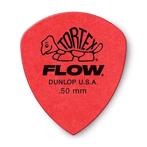 Jim Dunlop Tortex® Flow® Pick .50MM | Bright, Snappy Attack, Durable & Made in USA thumbnail 1
