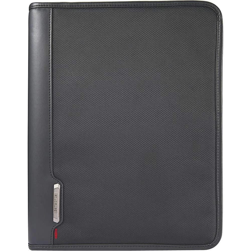 Samsonite Xenon Business 3 Ring Portfolio, Black, 33cm x 25.4cm x 5.1cm (13.5" x 10" x 2") | Professional Organizer for Meetings - view 3