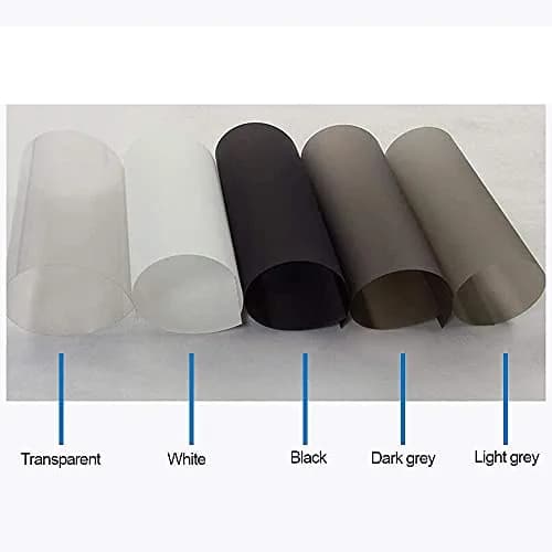 SW Dark Grey Rear Projection Screen Film 29.7cm x 21.1cm (11.7" x 8.3") | Self-Adhesive Holographic Display Fabric thumbnail 4