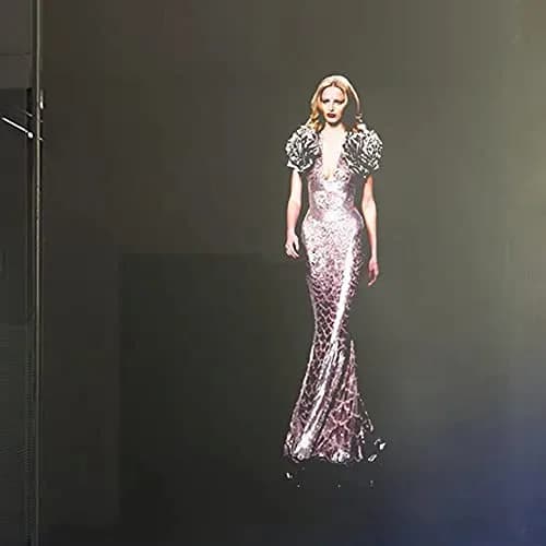 SW Holographic Rear Projection Film A4 Sample 21cm x 29.7cm (8.3"x11.7") | Self-Adhesive for Home Cinema & Presentations thumbnail 8