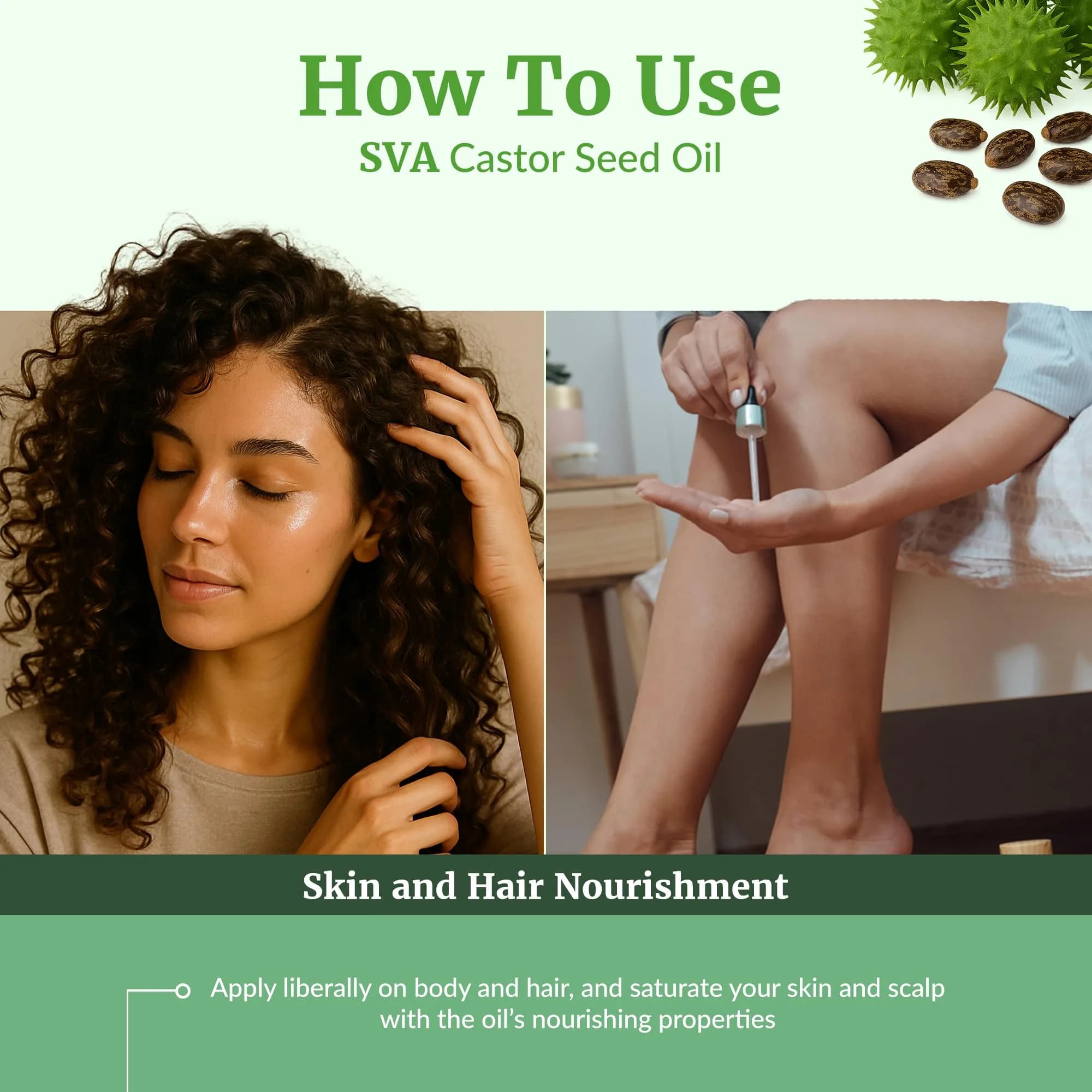 SVA ORGANICS Broccoli Seed Carrier Oil 118ml (4 Fl Oz) | Cold-Pressed for Skin & Hair - view 5