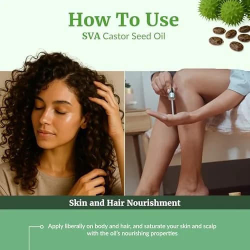 SVA ORGANICS Broccoli Seed Carrier Oil 118ml (4 Fl Oz) | Cold-Pressed for Skin & Hair thumbnail 5