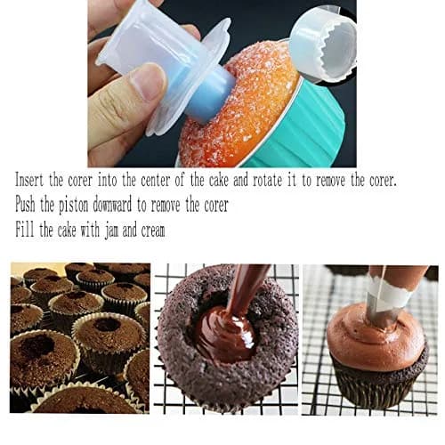 DaNaRaa Cookie Cutter 6 Pack | Food Grade Plastic, Round, 6cm x 6cm | Perfect for Cake Filling & Decorating thumbnail 4