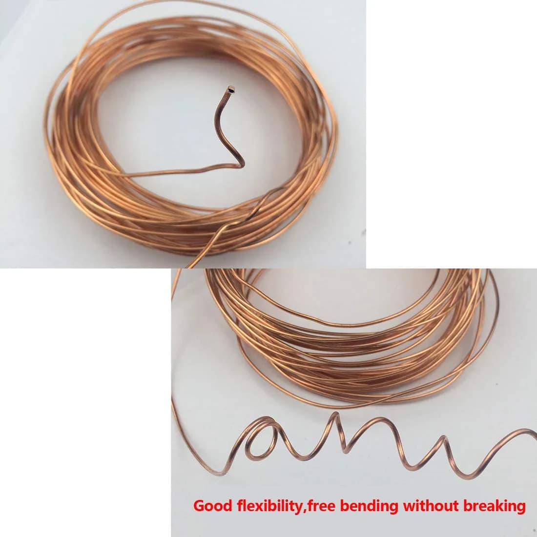 uxcell Soft Coil Copper Refrigeration Tubing 2m (6.5 Ft) | HVAC & AC Repair Coil - view 5