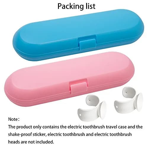 Nincha Travel Case for Oral-B Pro Series | Portable, Food-Safe Plastic, Fits 1 Handle & 3 Brush Heads thumbnail 5