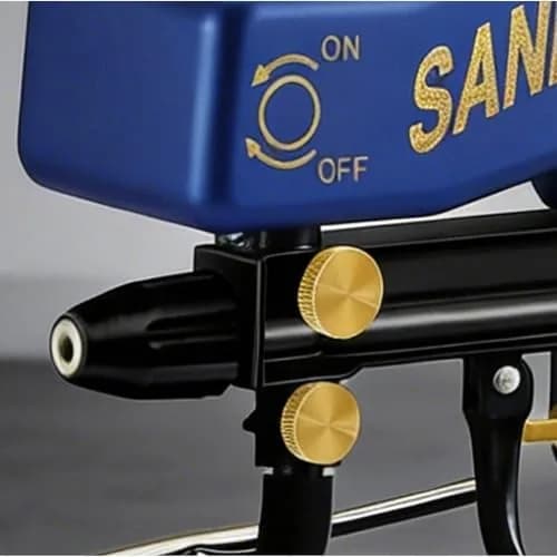 LE LEMATEC Sand Blaster Gun Kit for Air Compressor Rust Removal | Portable, Dual Mode, Ceramic Nozzle thumbnail 8