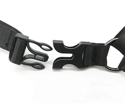 Xavnia Professional Saxophone Shoulder Harness Strap with Leather Padding for Alto, Tenor, Baritone, Soprano Sax (Size L, Black) thumbnail 4