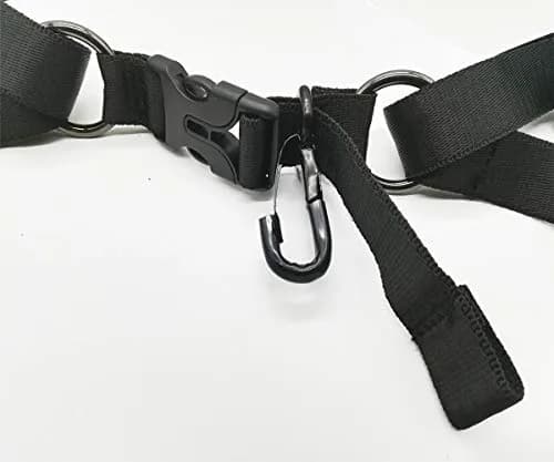 Xavnia Professional Saxophone Shoulder Harness Strap with Leather Padding for Alto, Tenor, Baritone, Soprano Sax (Size L, Black) thumbnail 3
