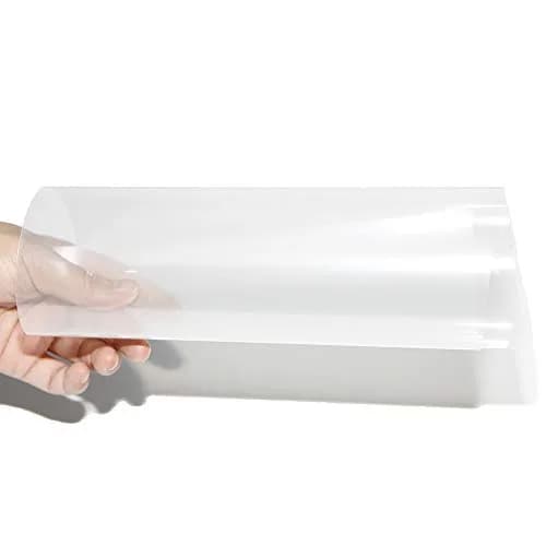 SW Clear Holographic Rear Projection Film 21cm x 29.7cm (8.3"x11.7") | Adhesive for Home Cinema & Office Presentations thumbnail 1