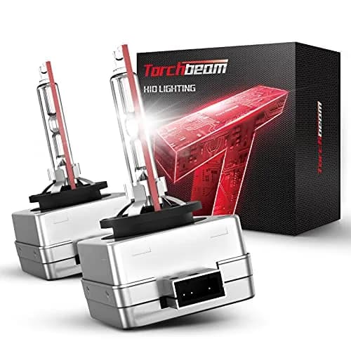 Torchbeam D1S HID Xenon Headlight Bulbs 6000K Cool White 3800 Lumens (Pack of 2) | 300% Brighter Lighting thumbnail 1
