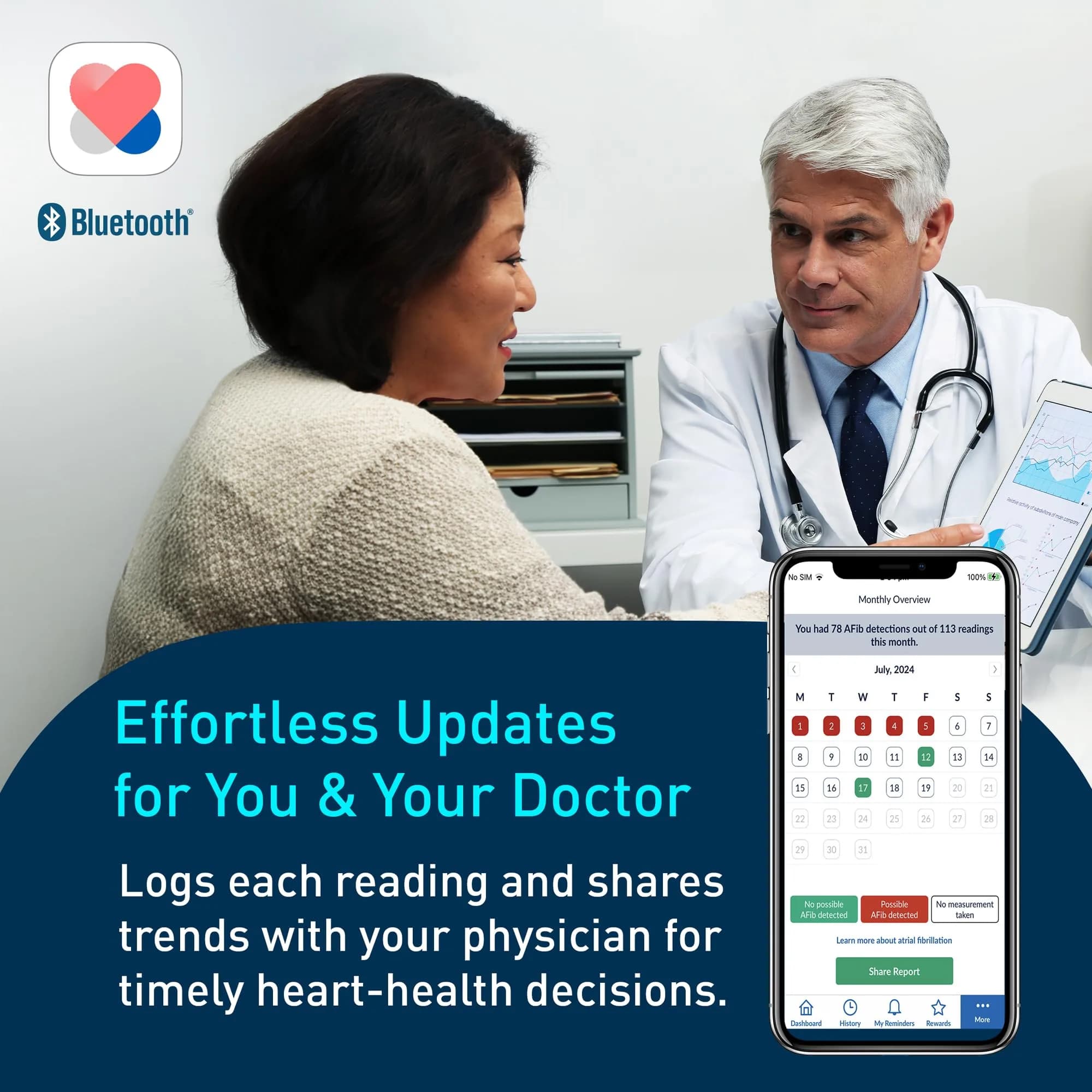 OMRON Complete 2-in-1 Blood Pressure Monitor + EKG BP7900 Black | Advanced Accuracy & Bluetooth Sync - view 5