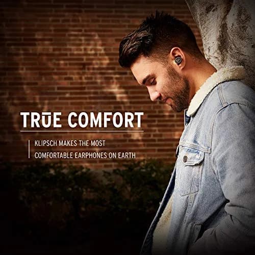 Klipsch T5 True Wireless Earbuds, Silver, 20m Bluetooth 5 | Legendary Acoustic Clarity thumbnail 3